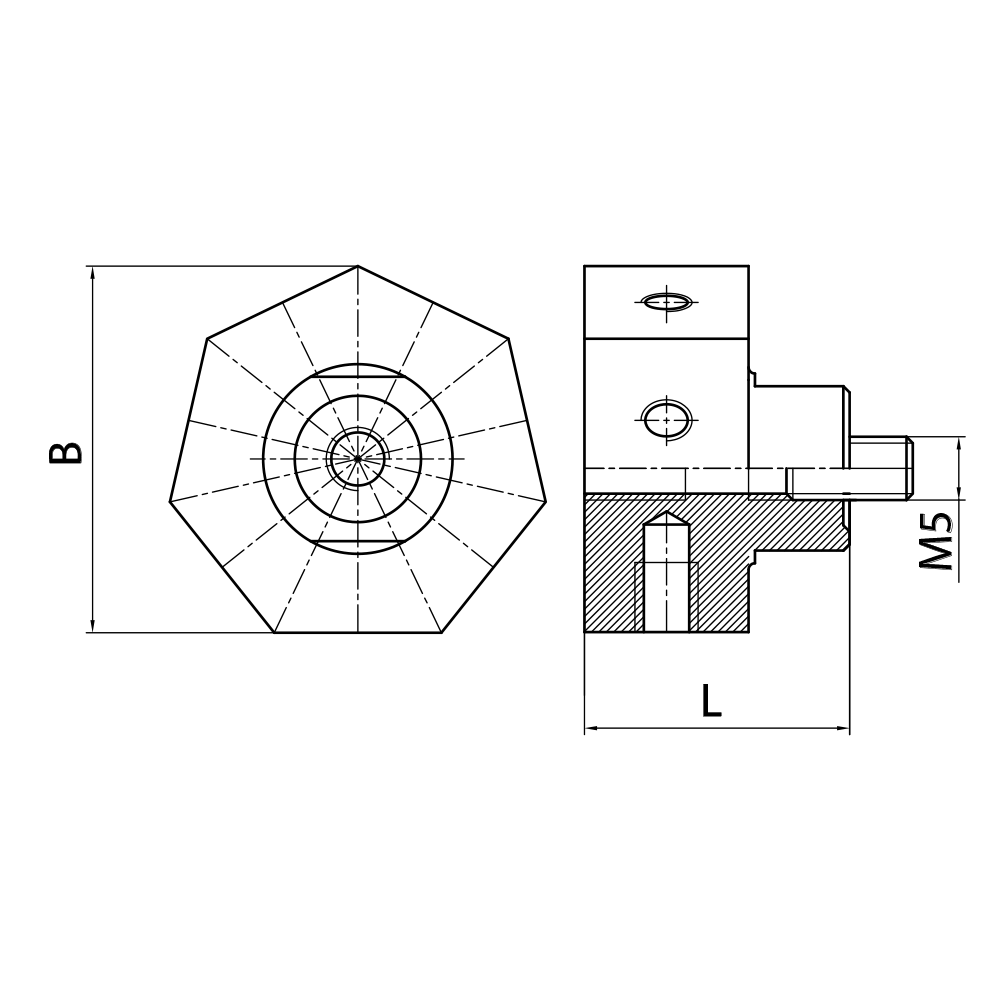 Zeichnung vom Produkt KH M5 L07 13 021