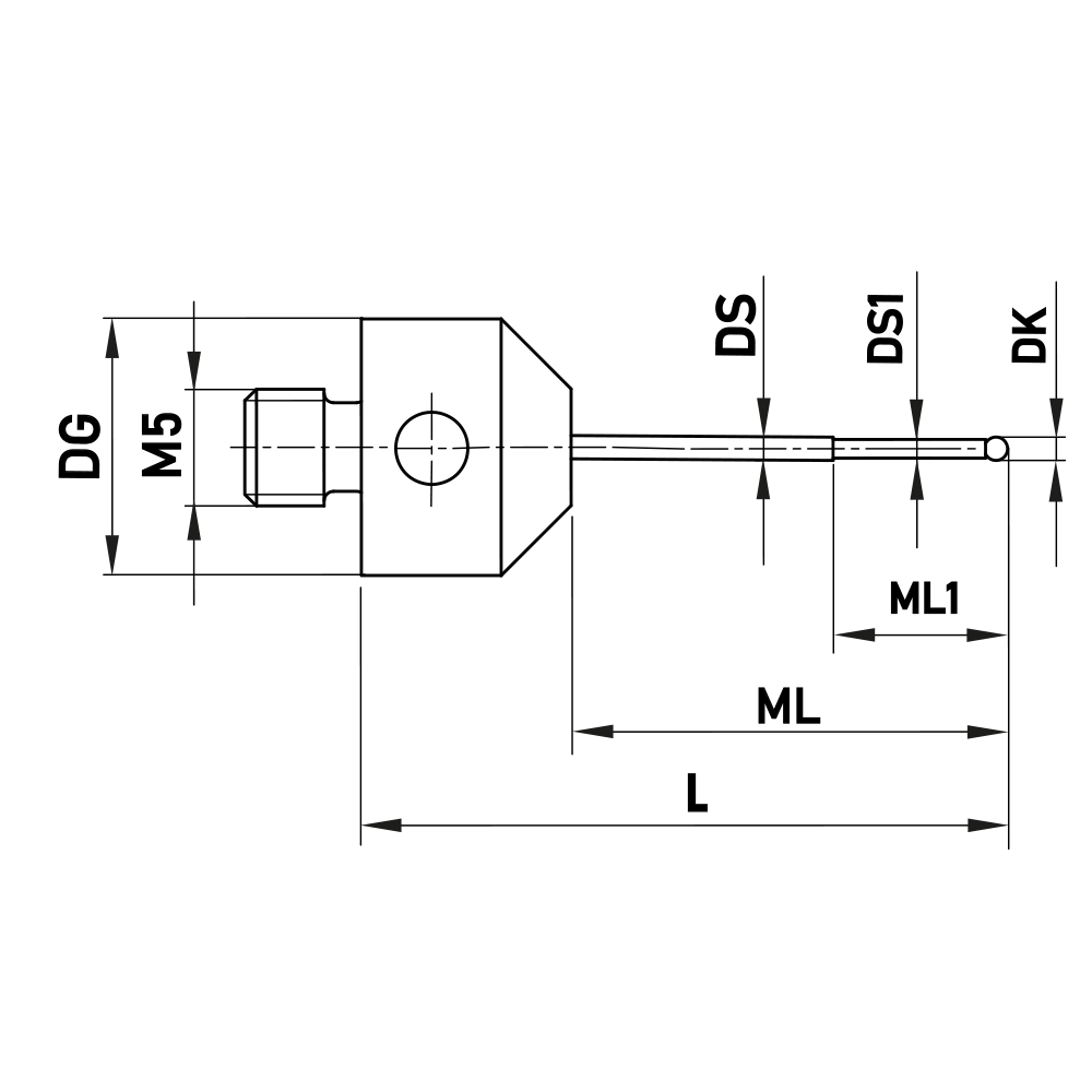 Zeichnung vom Produkt NH M5 005 11 022