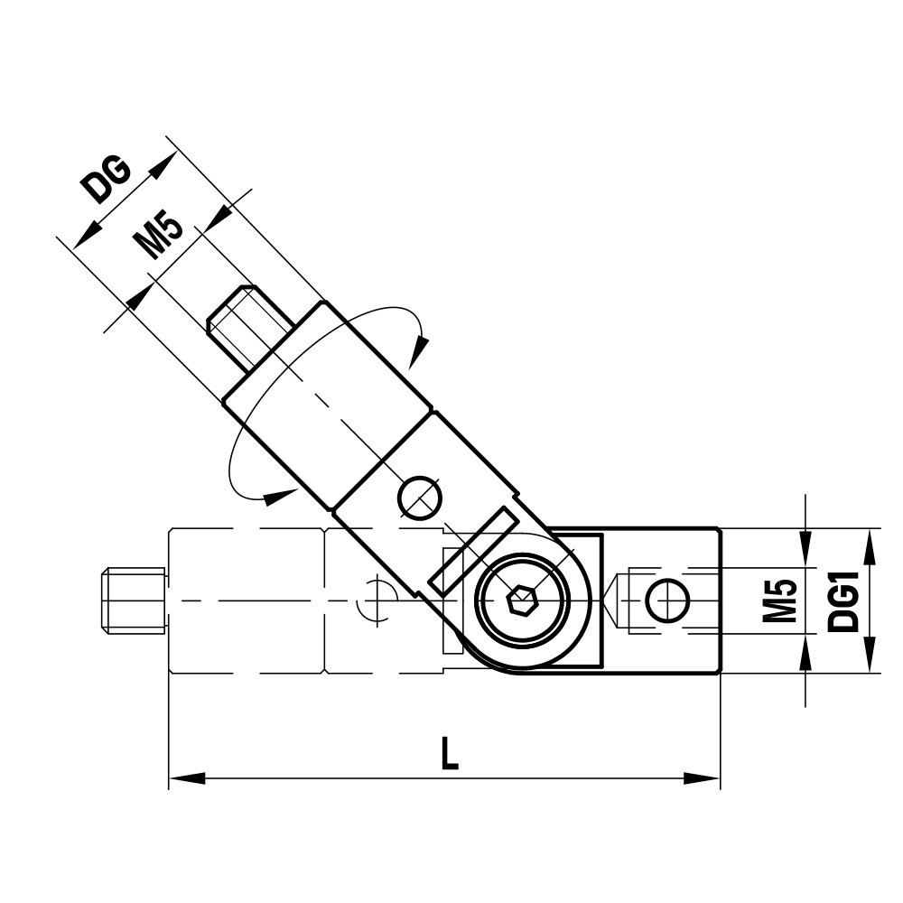 Zeichnung vom Produkt GT M5 000 18 036