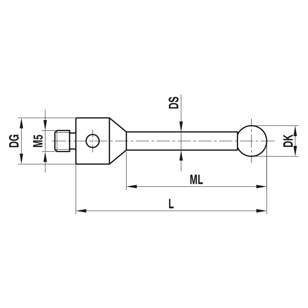 Zeichnung vom Produkt TI M5 080 11 114