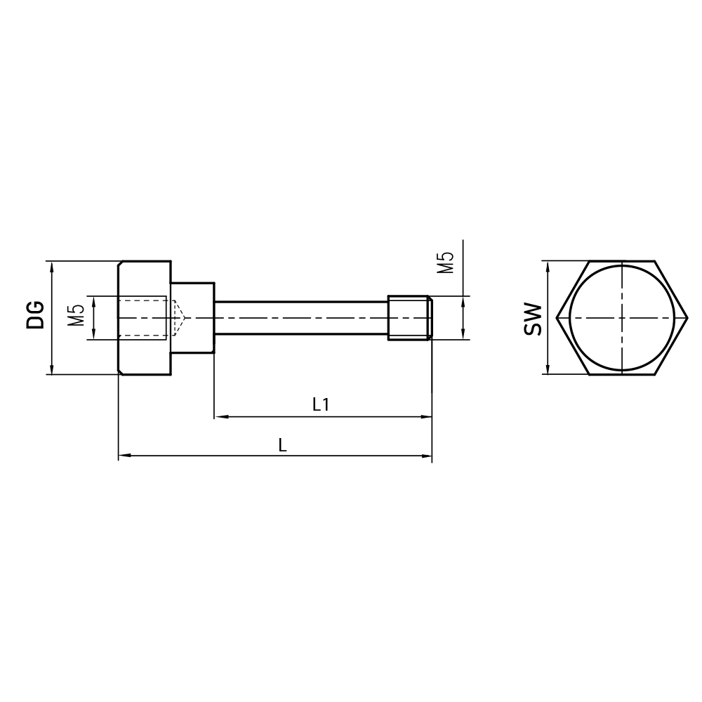 Zeichnung vom Produkt SI M5 000 26 035