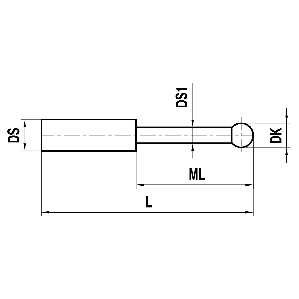 Zeichnung vom Produkt KT M5 008 04 035