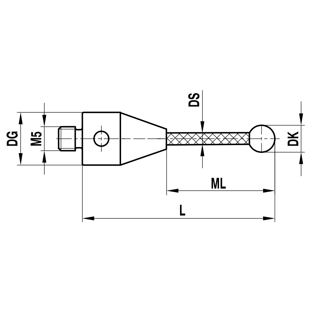 Zeichnung vom Produkt TC M5 050 11 053