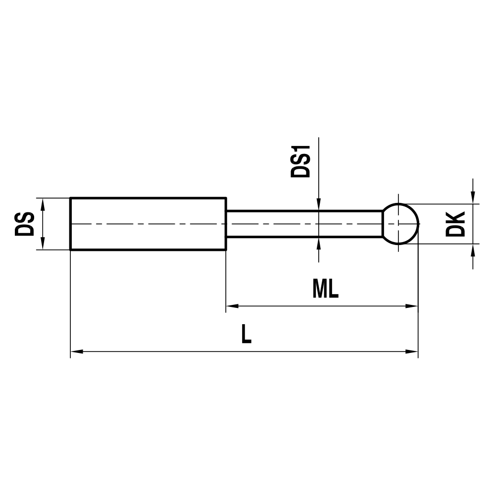 Zeichnung vom Produkt KT M5 005 04 035