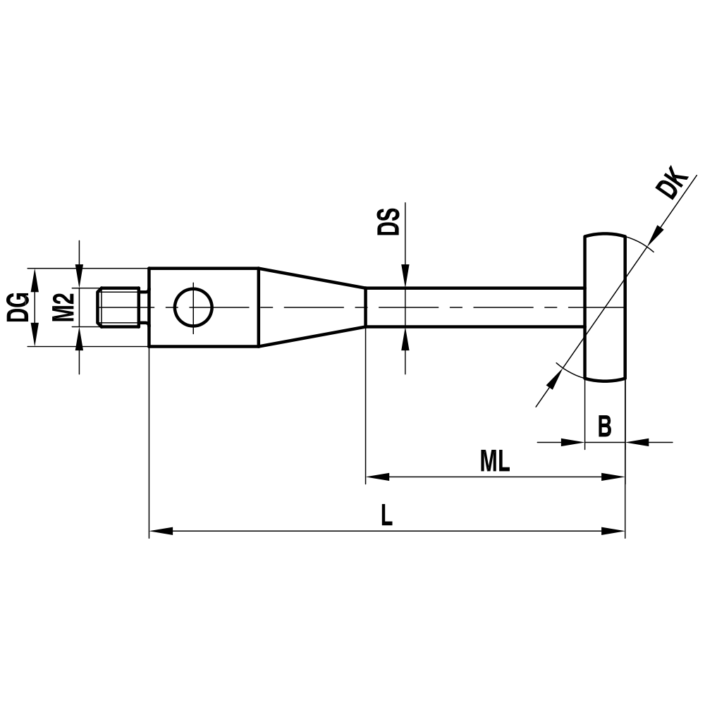 Zeichnung vom Produkt KI M2 120 03 020