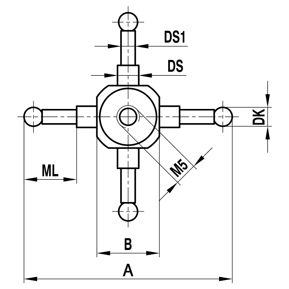 Zeichnung vom Produkt WT M5 035 15 045