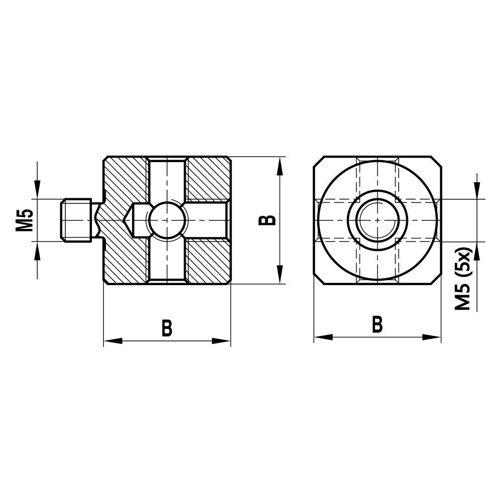 Zeichnung vom Produkt WT M5 L00 15 000