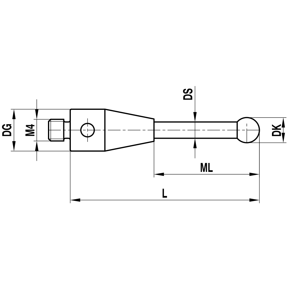 Zeichnung vom Produkt TH M4 060 07 053