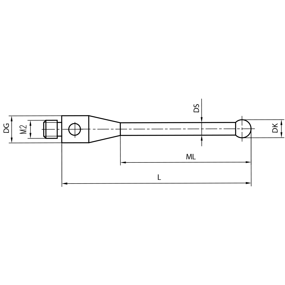 Zeichnung vom Produkt TI M2 S30 03 011