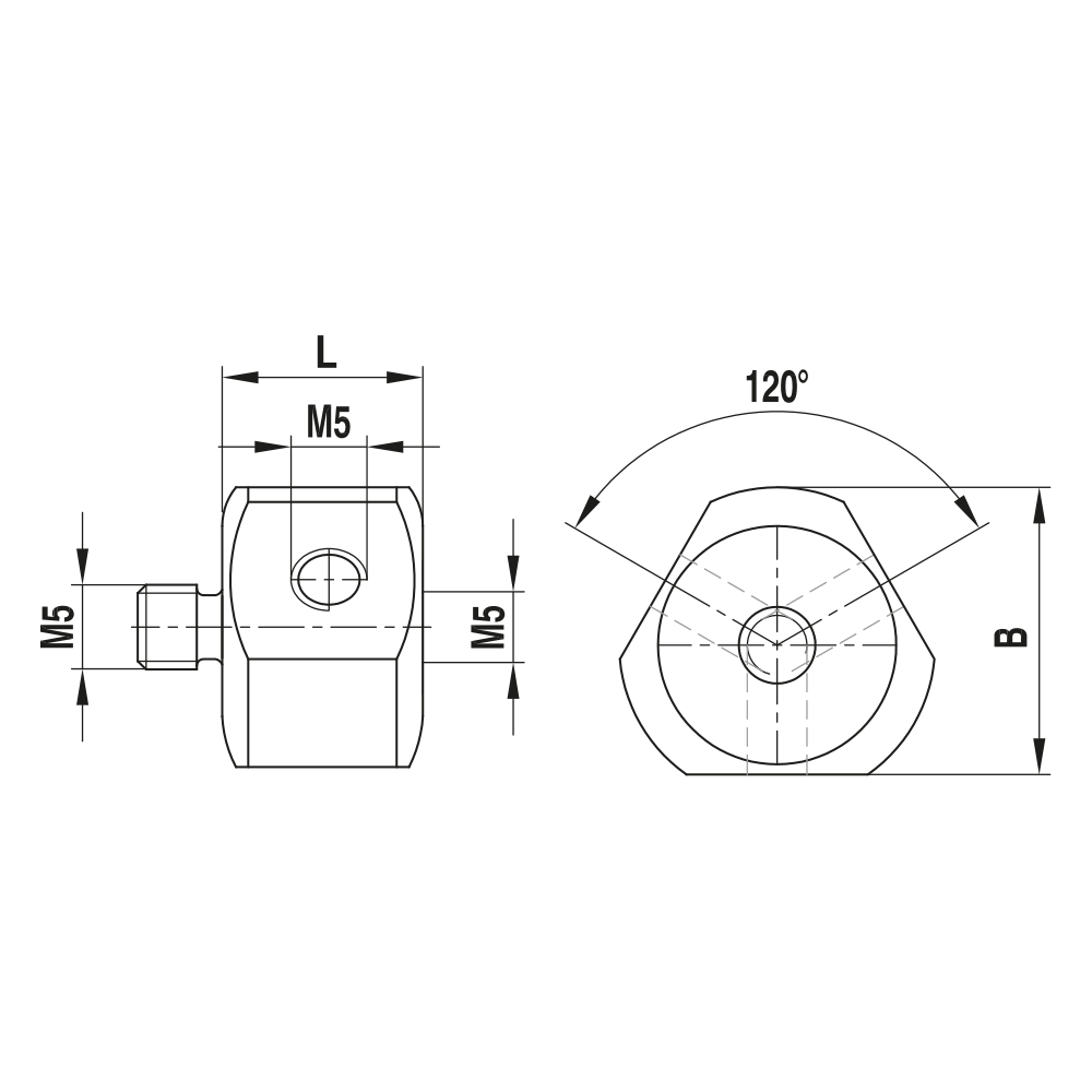 Zeichnung vom Produkt WT M5 120 15 000