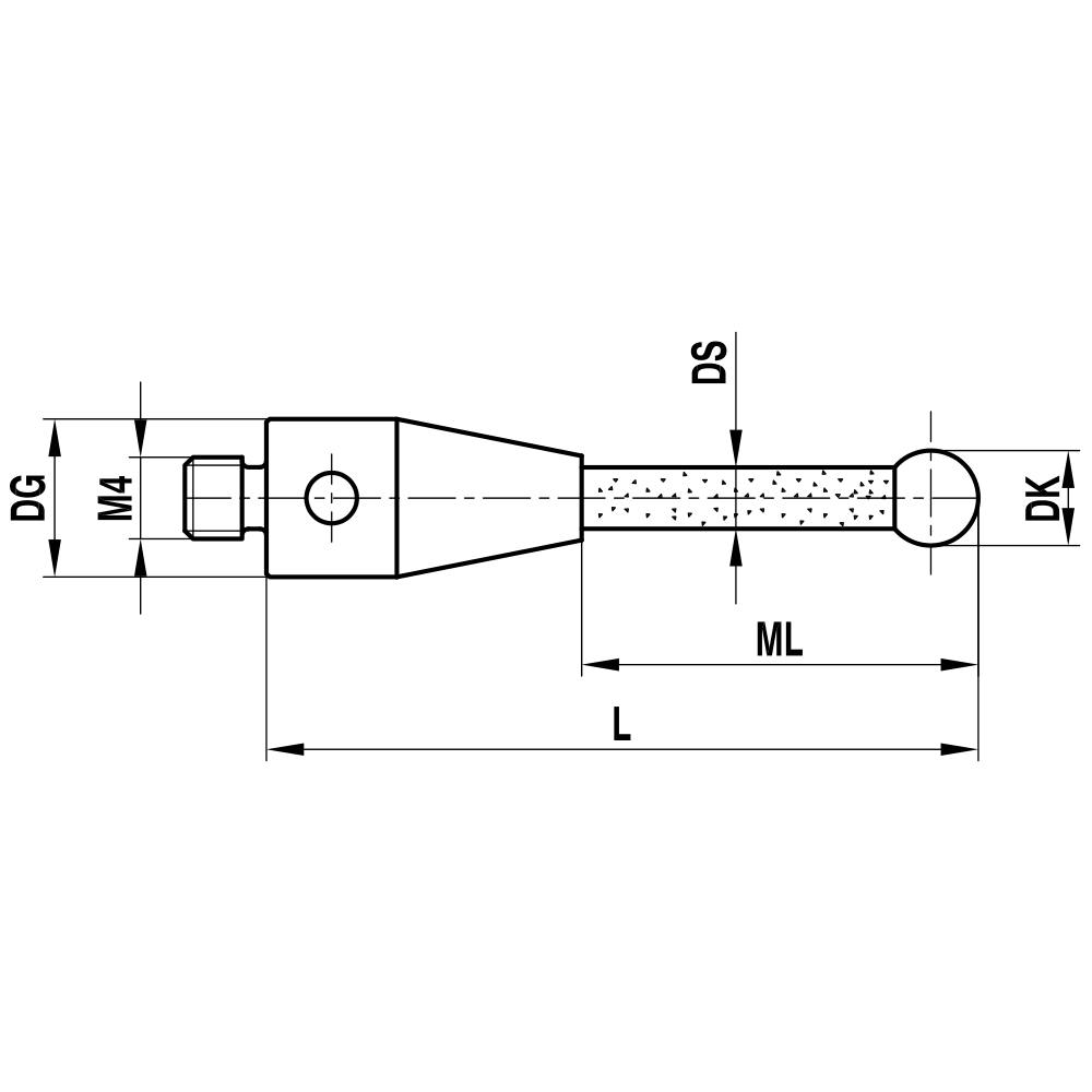 Zeichnung vom Produkt TK M4 080 07 104