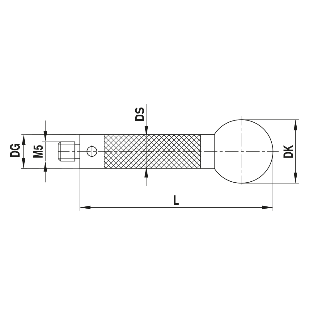 Zeichnung vom Produkt TC M5 250 11 400