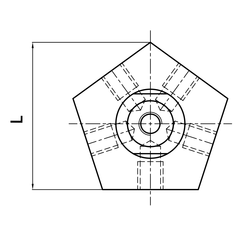 Zeichnung vom Produkt KH M5 L05 13 021