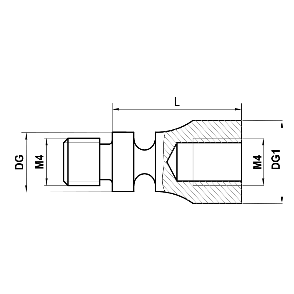 Zeichnung vom Produkt BI M4 000 07 012