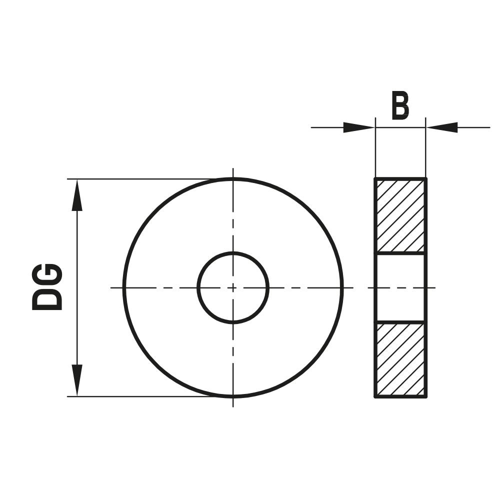 Zeichnung vom Produkt NI M5 000 11 020