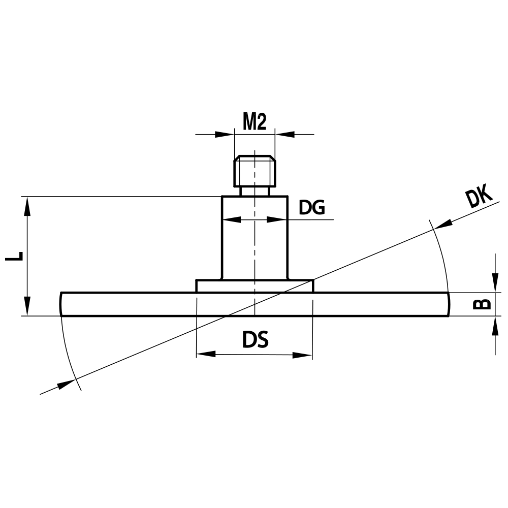 Zeichnung vom Produkt KI M2 005 18 002