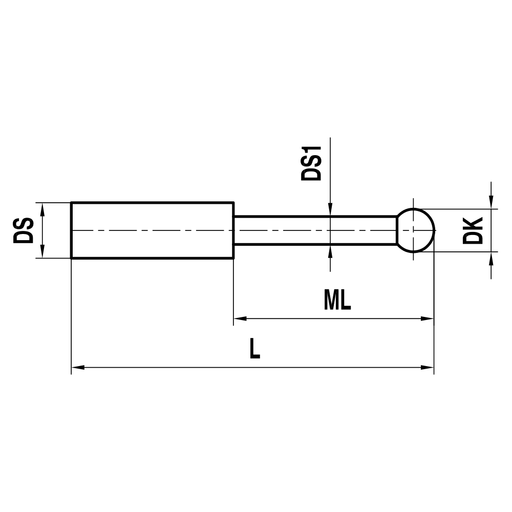 Zeichnung vom Produkt KT M5 020 04 036