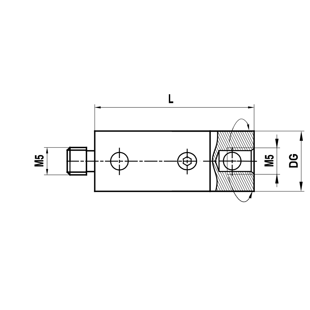 Zeichnung vom Produkt DT M5 000 18 030