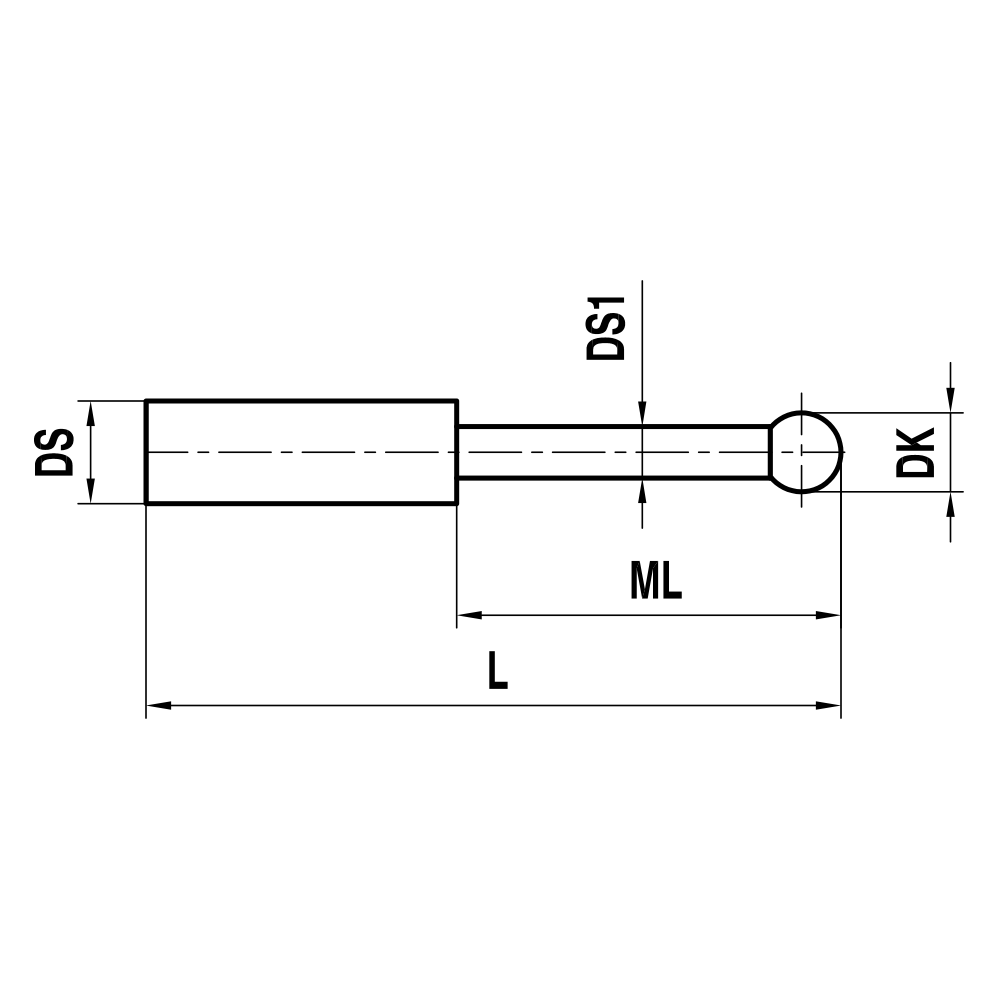 Zeichnung vom Produkt KT M5 070 04 038