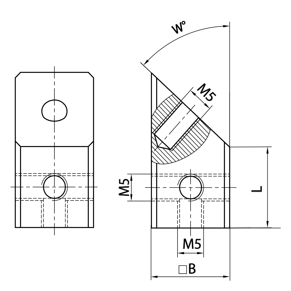 Zeichnung vom Produkt WT M5 600 15 000