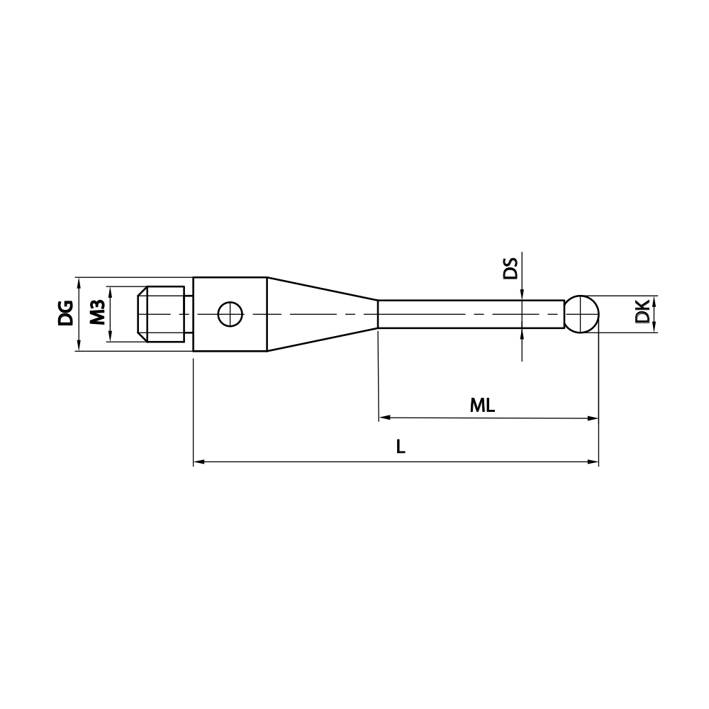 Zeichnung vom Produkt TI M3 040 04 033