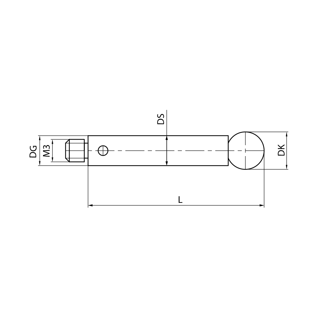 Zeichnung vom Produkt TI M3 050 04 023