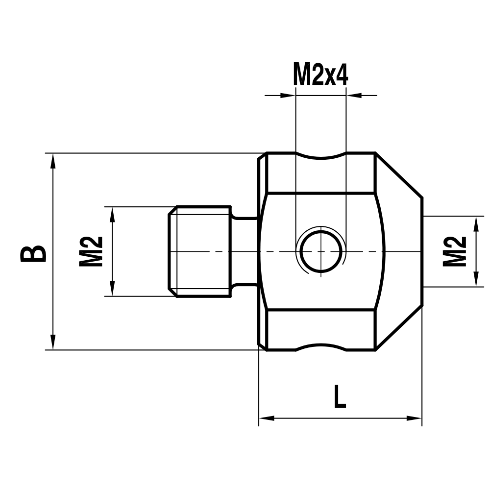 Zeichnung vom Produkt HI M2 000 10 009