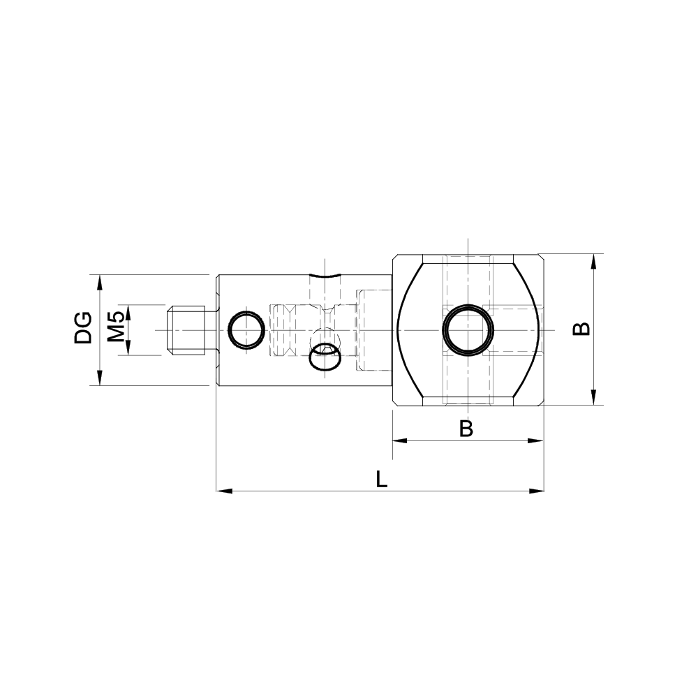 Zeichnung vom Produkt DWT M5 000 15 032