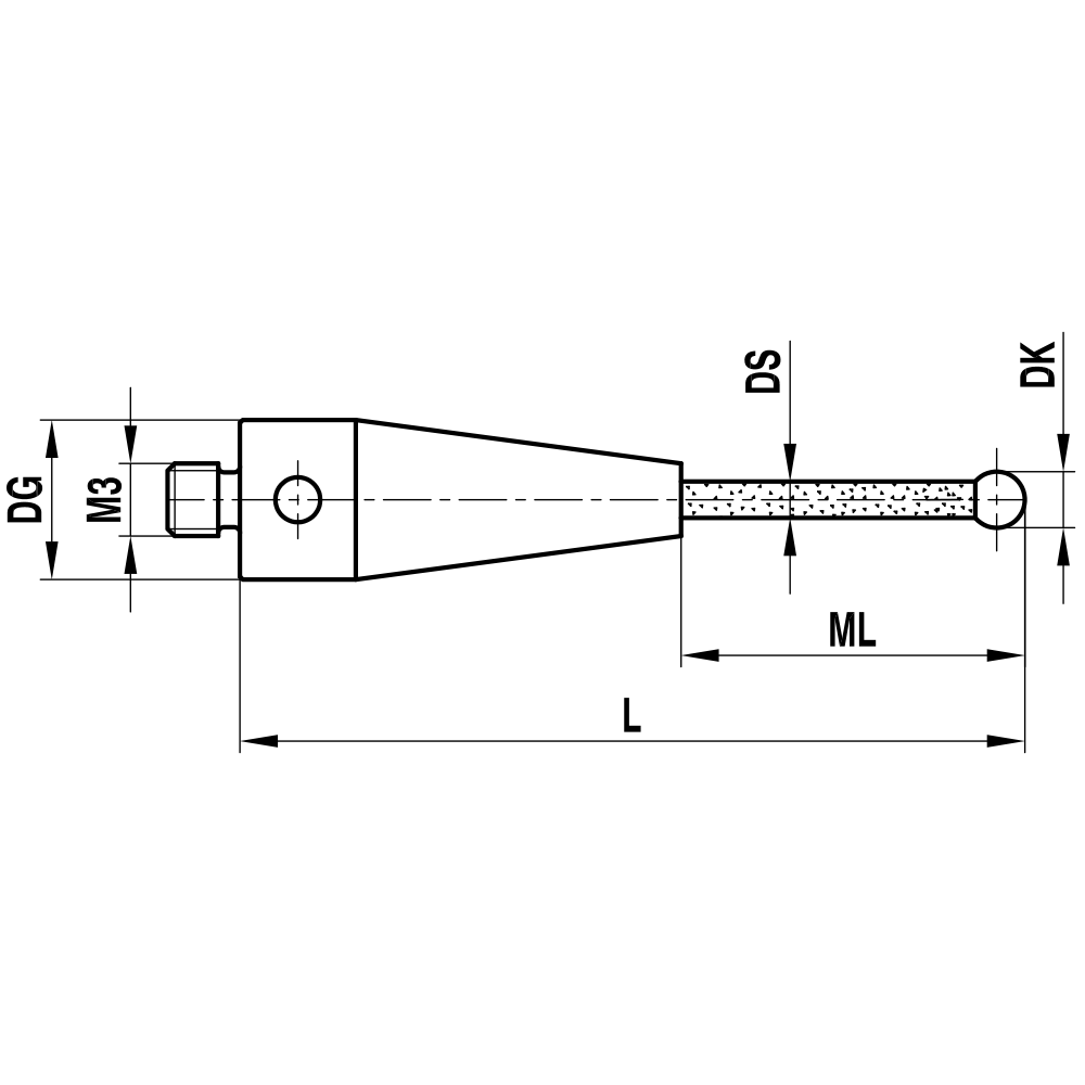 Zeichnung vom Produkt TK M3 040 04 032