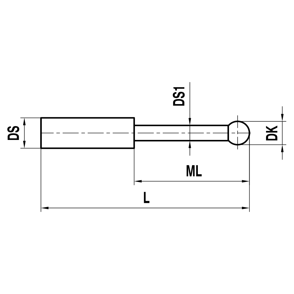 Zeichnung vom Produkt KT M5 100 04 040